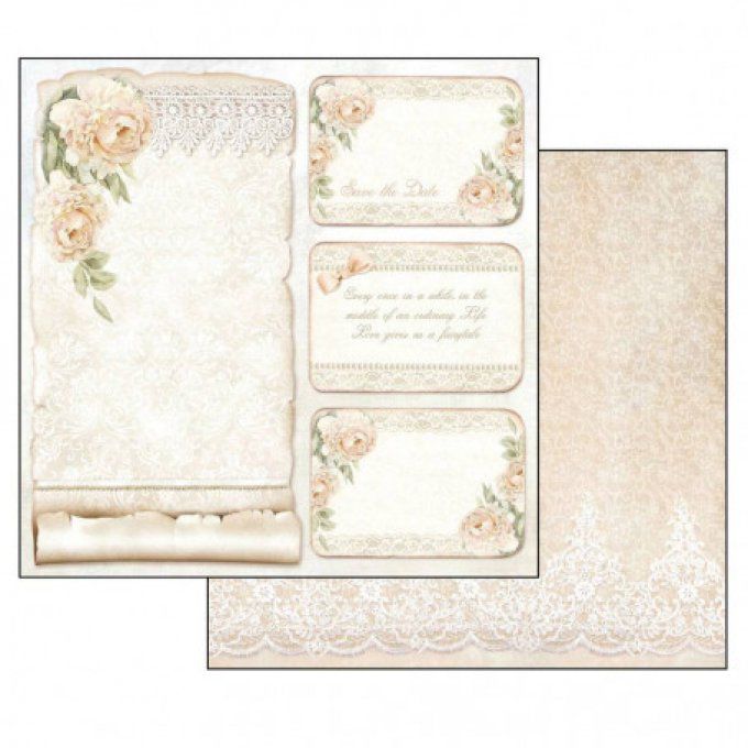 Papier scrapbooking, 30.5x30.5cm, Ceremony, Stamperia 