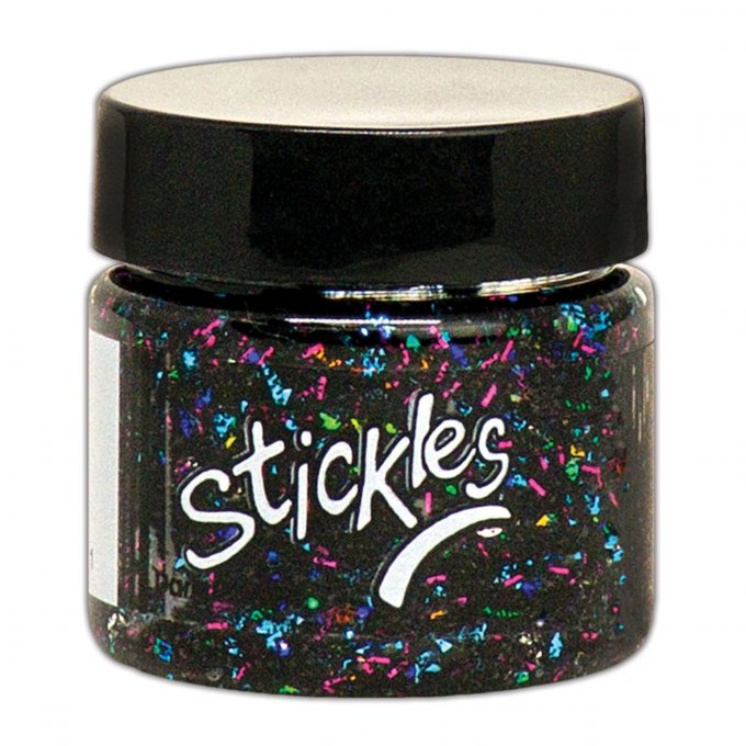 Stickles, Ranger - Gel Glitter - couleur : Dark matter - 29ml