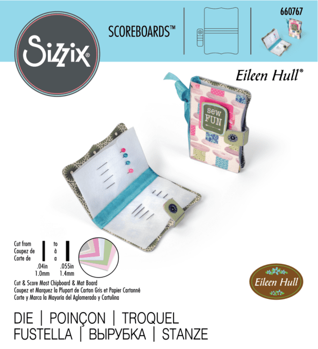 Sizzix - Scoreboards - Needle book