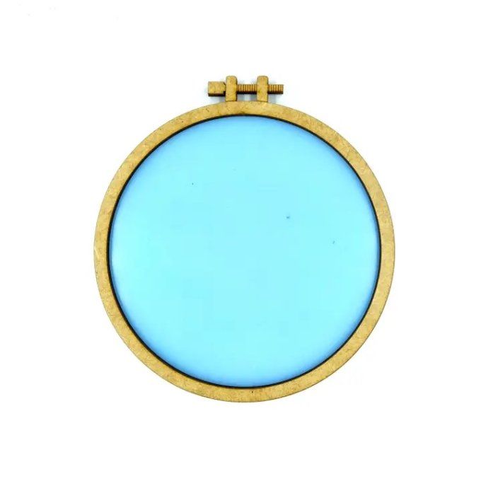 Chipboard shaker, Cercle à broder, en mdf