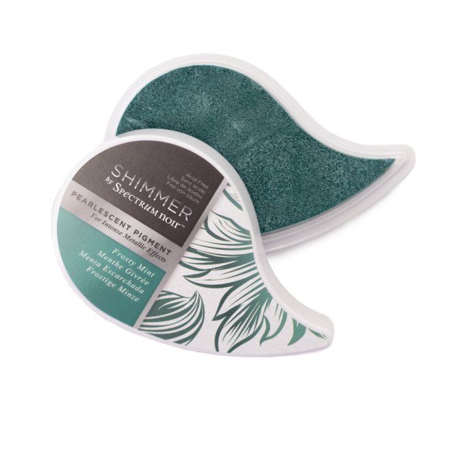 Encre, spectrum noir, gamme shimmer pearlescent, Couleur : Frosty mint