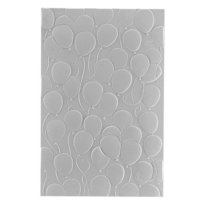 Classeur d'embossage, Spellbinders - Balloons, dimension : 14.5x22.5cm environ 