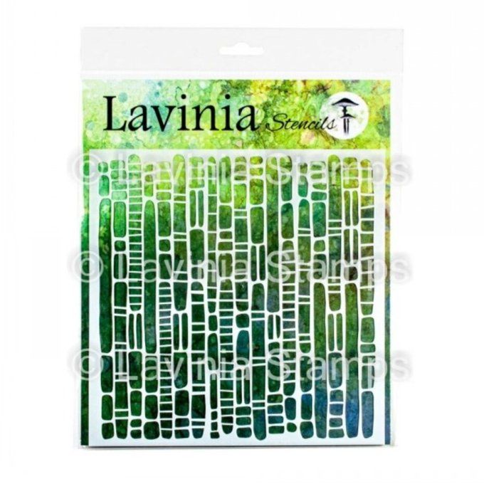 Pochoir - Lavinia - Dimension : 20x20cm environ