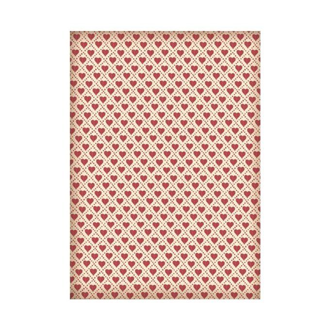 8 Feuilles de riz, Stampéria, Format A6 (10.5x14.8cm) - Alice forever