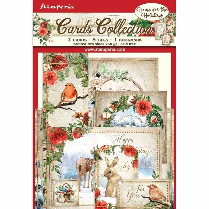Collection Home for the holidays, cartes - 250g