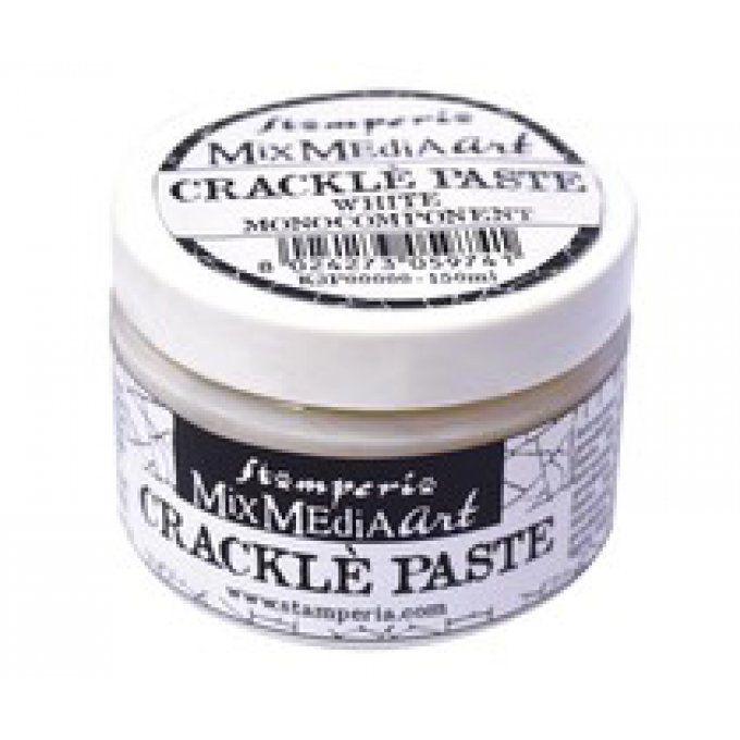 Pâte à effet craquelé, stamperia, 150ml