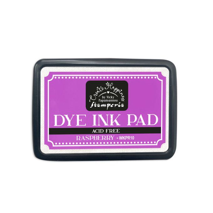 Stamperia, create happiness - couleur : Raspberry (dye ink pad)