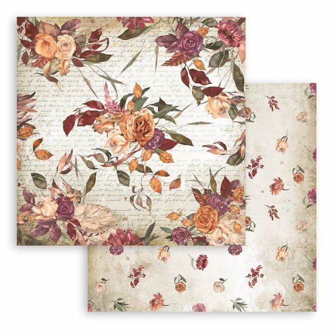 Collection Our way, 30x30cm - 10 feuilles motif recto verso - Stamperia