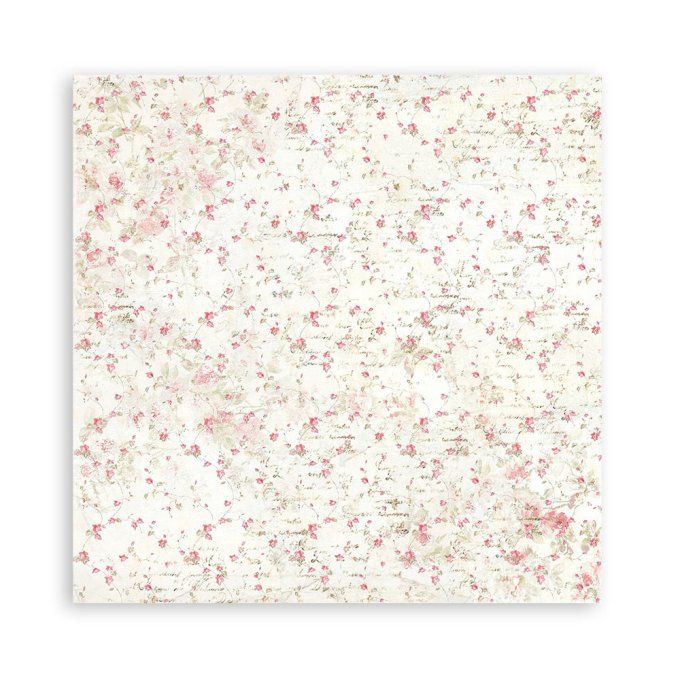 Collection Sweet winter, 20x20cm - 10 feuilles motif recto verso - Stamperia - 190g - Background