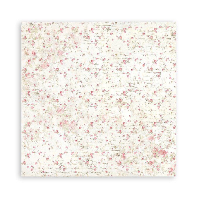 Collection Sweet winter, 30x30cm - 10 feuilles motif recto verso - Stamperia - 190g - Background