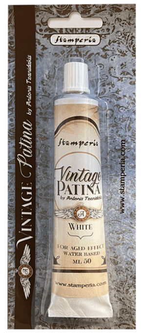Vintage patina, Stamperia - Blanc - 50ml