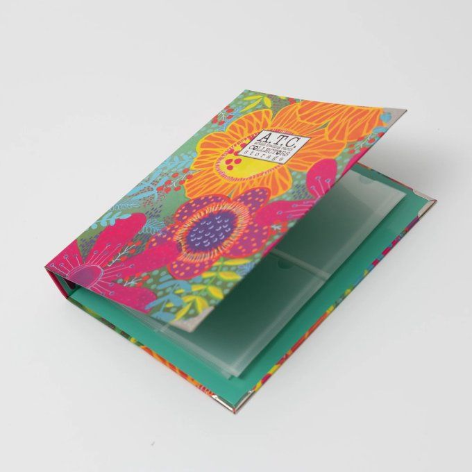 Art by marlène - classeur de rangement pour cartes ATC. Dimension 143 x 210 x 35 mm