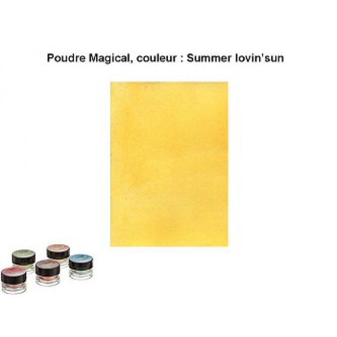 Pigment Magical, Lindy's, Flat, couleur Summer lovin'sun  - gamme flat