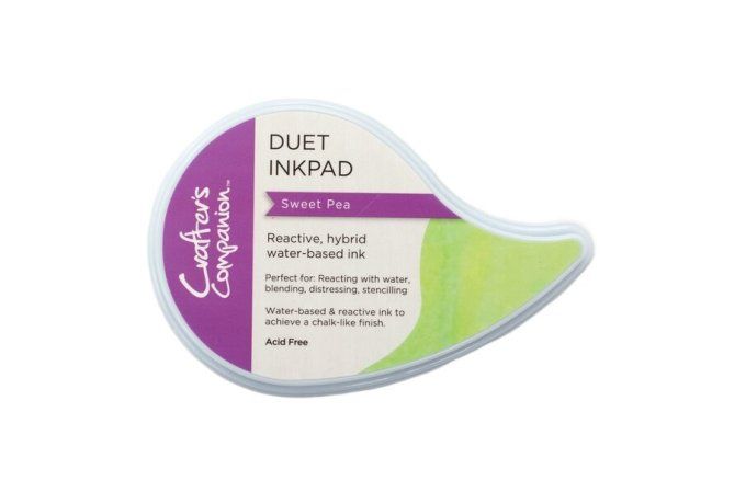 Crafter's companion, Encre, duet inkpad, Couleur Sweet pea