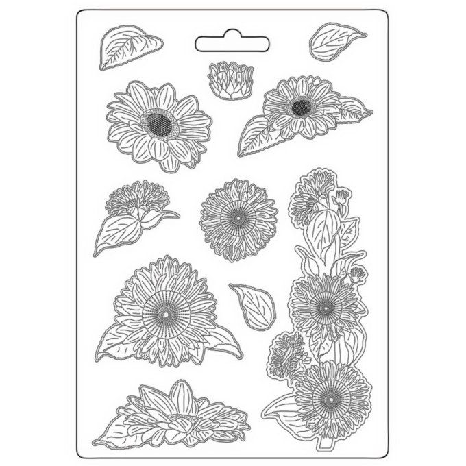 Moule thermoformé, format A4, Sunflower Art