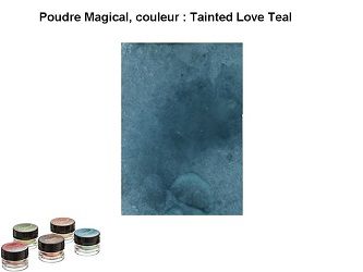 Pigment Magical, Lindy's, couleur Tainted Love Teal