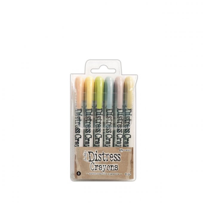 Crayons distress, Ranger, set n°8