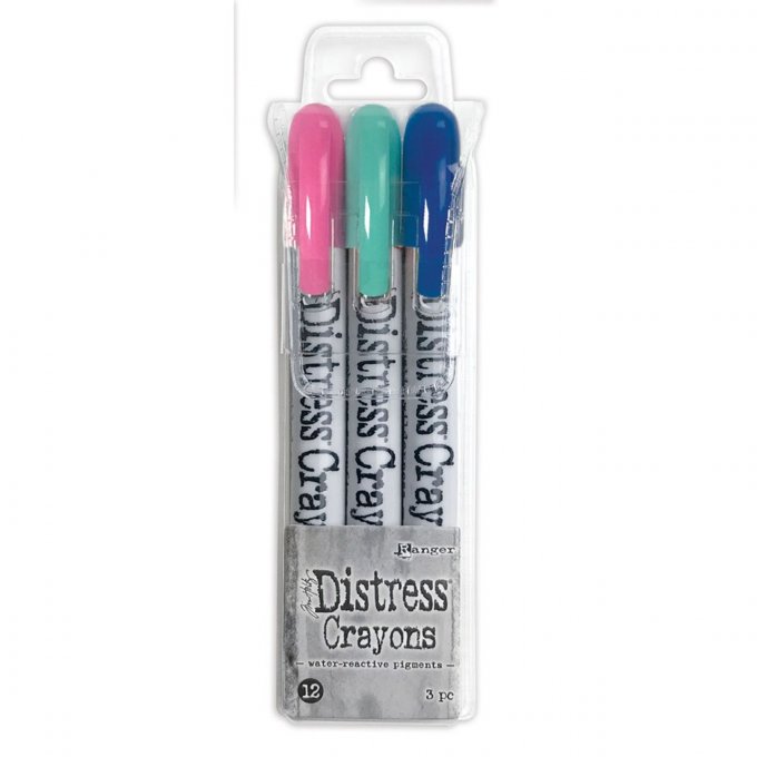 Crayons distress, Ranger, set de 3 crayons -n°12