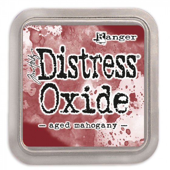 Distress oxide, Aged Mahogany