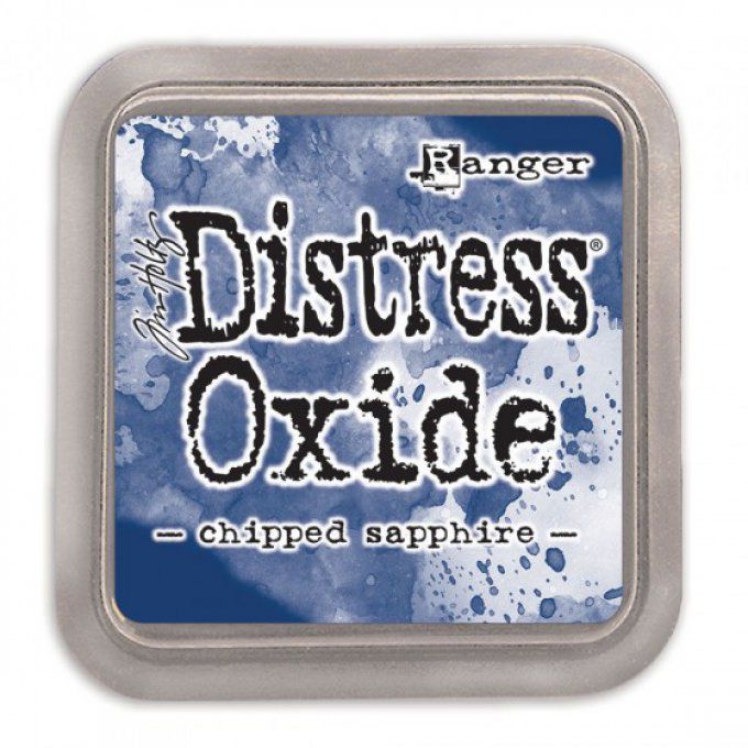 Distress oxide, Chipped sapphire