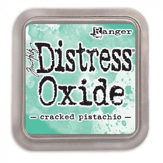 Distress oxide, Cracked pistachio
