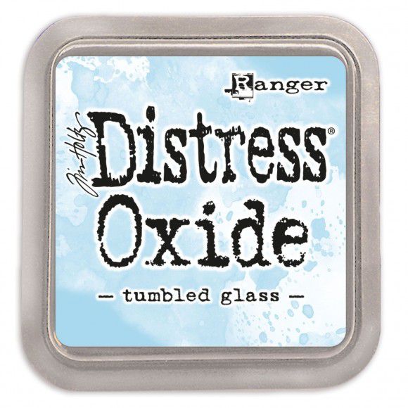 Distress oxide, Tumbled glass