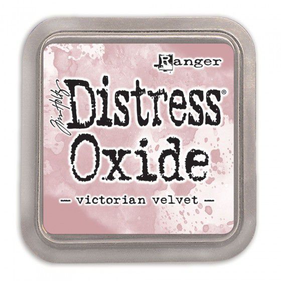 Distress oxide, Victorian velvet