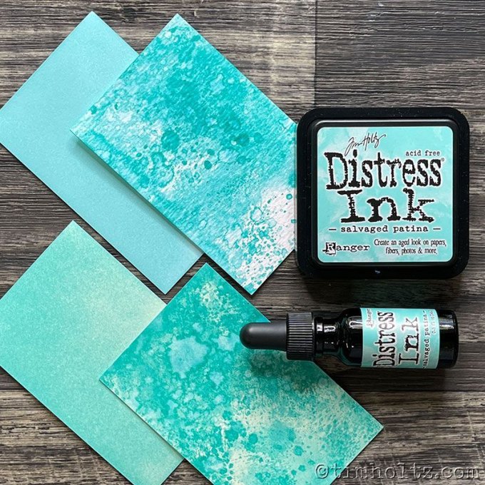 Distress Ink - Salvaged patina (grand pad)