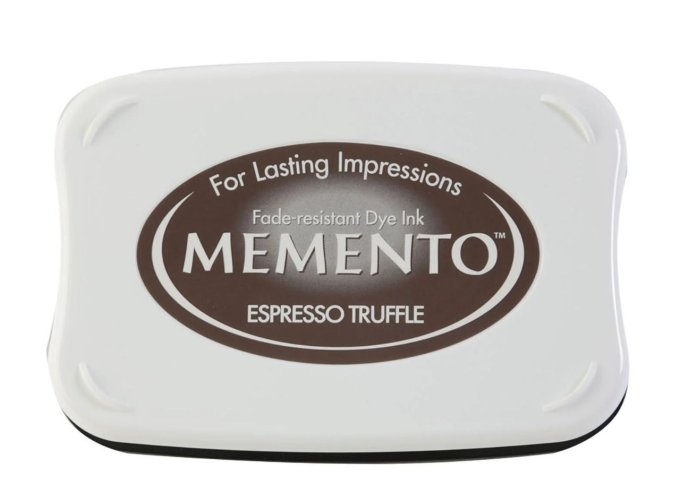 Encre à séchage rapide, Memento, Espresso truffle (grand pad)