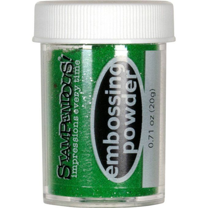 Poudre à embosser, Stampendous, couleur : Green sparkle - 20g