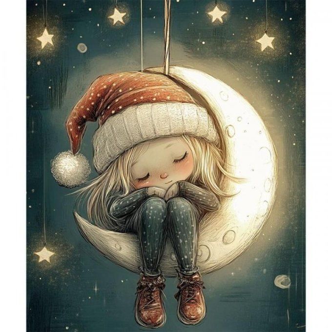 Feuille de transfert pour textile - Sweet girl