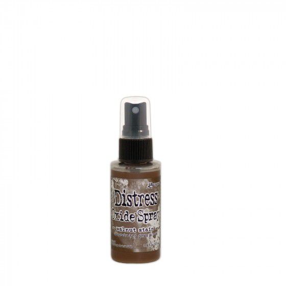 Distress spray oxide : Walnut stain