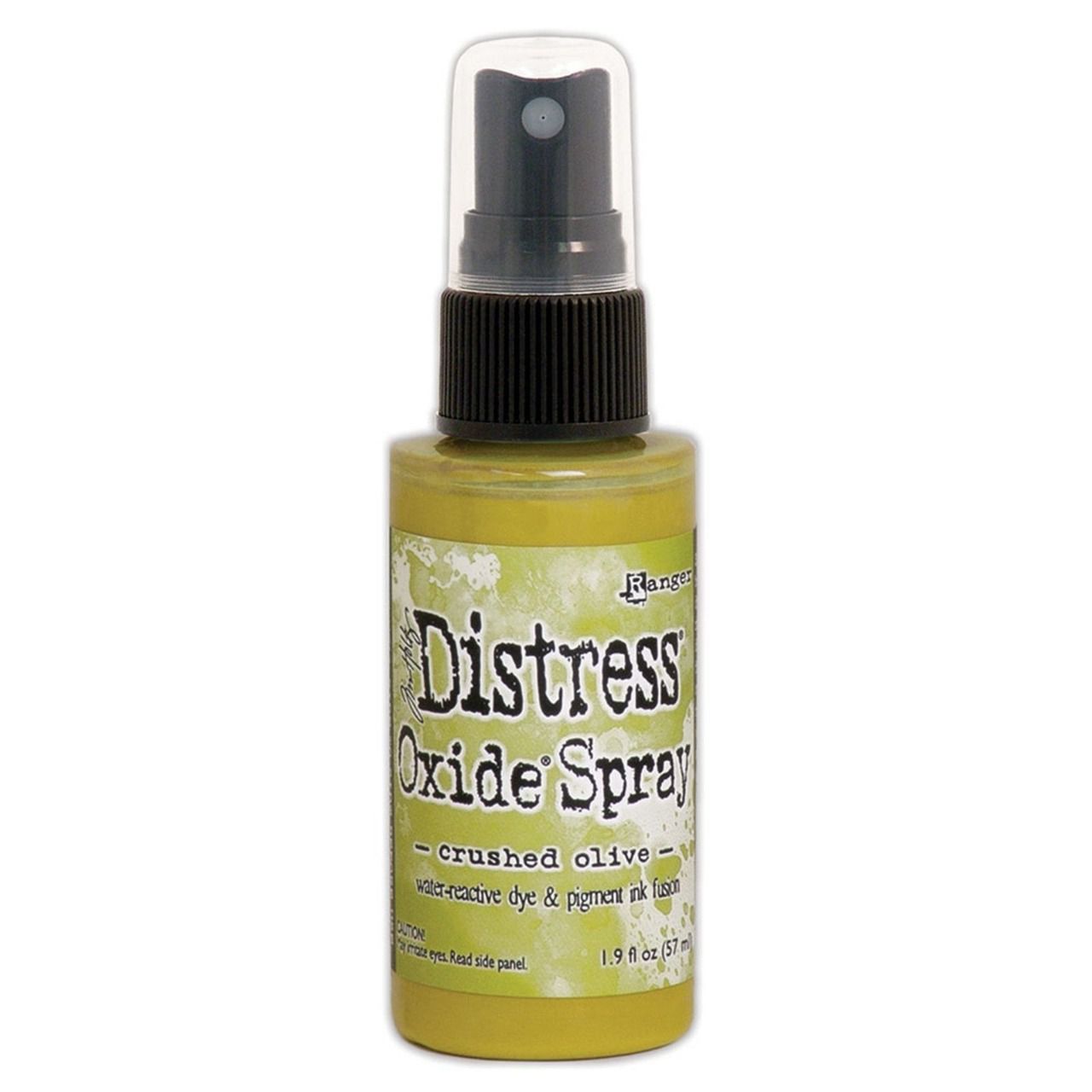 Distress spray oxide : Crushed olive