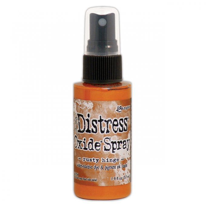 Distress spray oxide : Rusty hinge