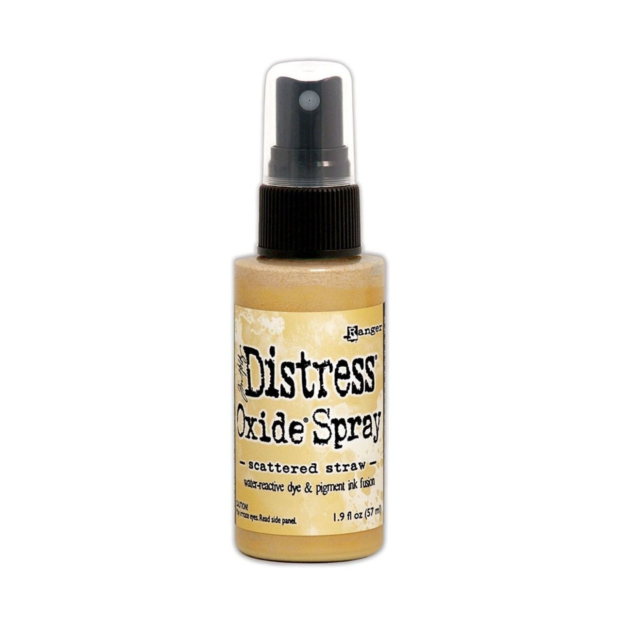 Distress spray oxide : scattered straw
