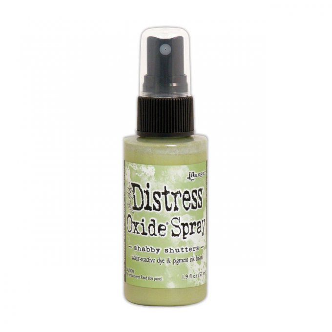 Distress spray oxide : shabby shutters