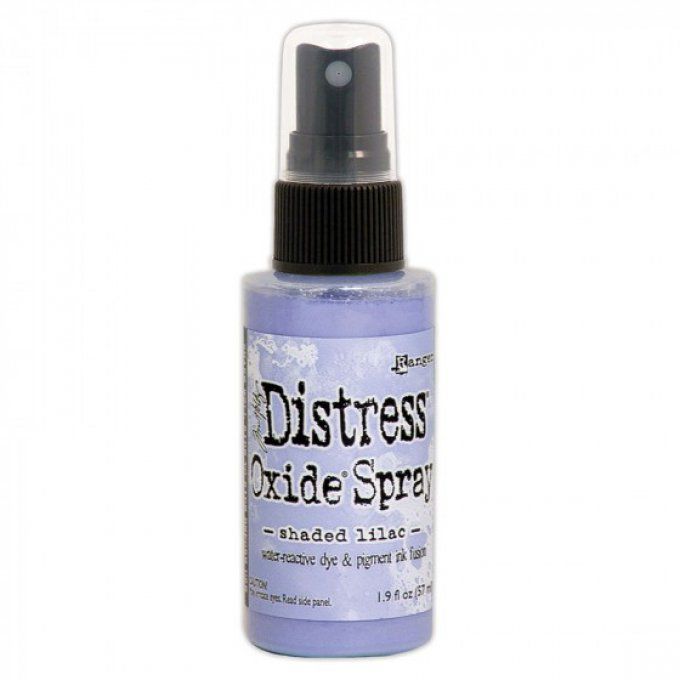 Distress spray oxide : Shaded lilac