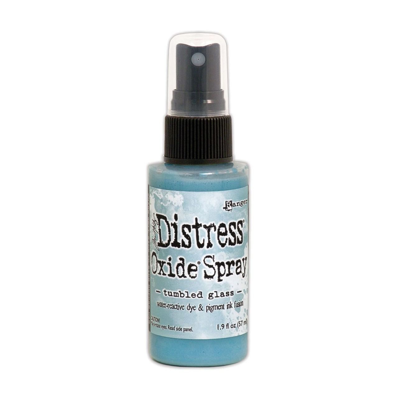 Distress spray oxide : Tumbled glass