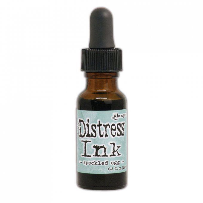 Recharge, encre distress ink, couleur : Speckled egg