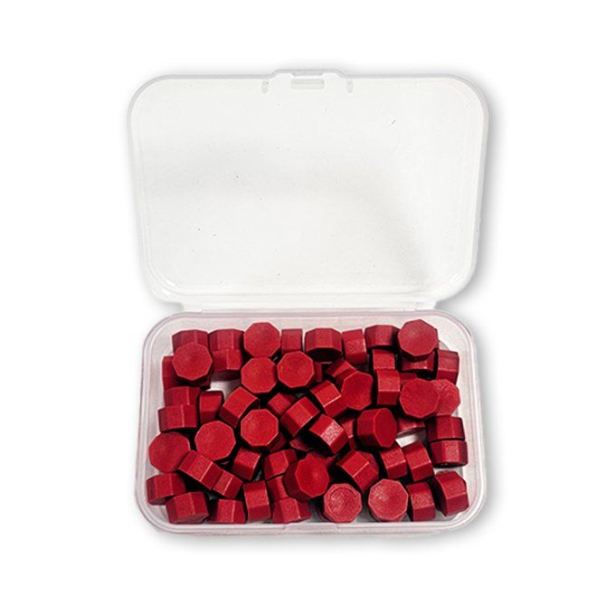 20g de cire, Stamperia - Couleur : Seal red