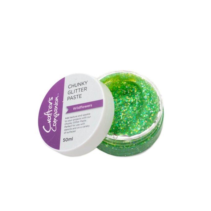 Glitter paste, Crafter's companion, couleur : Wildflowers - 50ml