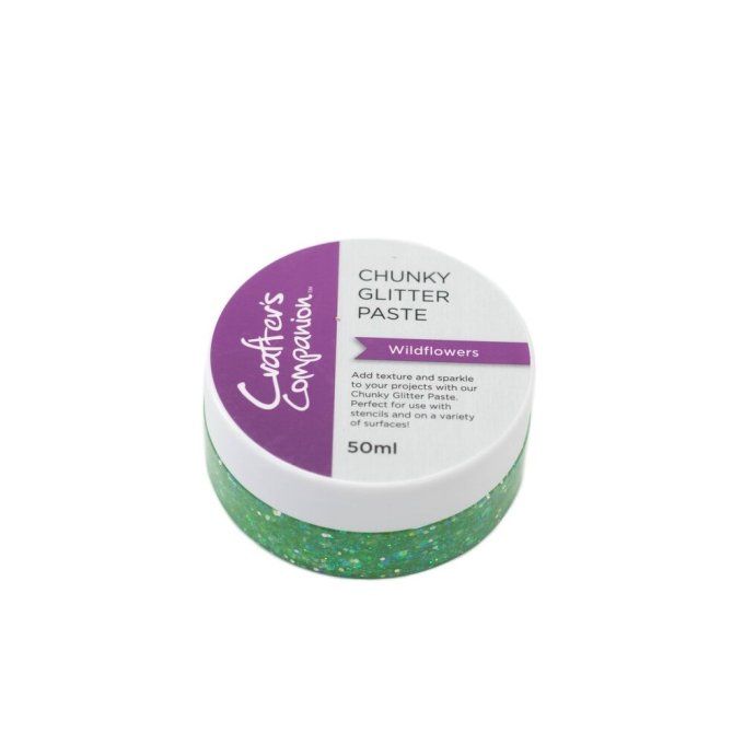 Glitter paste, Crafter's companion, couleur : Wildflowers - 50ml