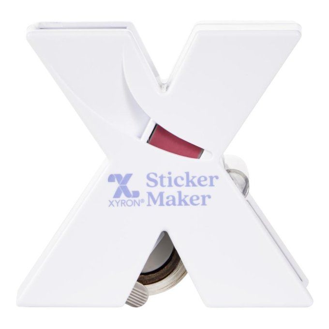 Xyron - stickers maker, rechargeable, dimension de l'appareil : 9.2x9x5.5cm environ