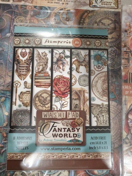 Lot N°8 - Sir Vagabond in fantasy land (stamperia)