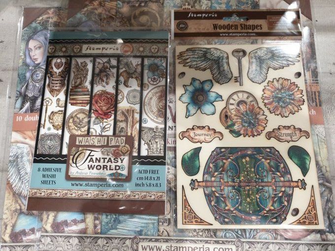 Lot N°12 - Sir Vagabond in fantasy land (stamperia) 