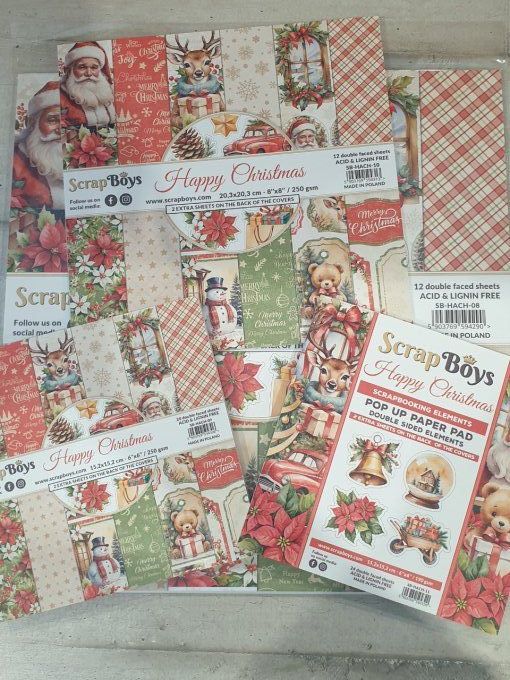 Lot N°19 - Happy christmas (scrapboys)