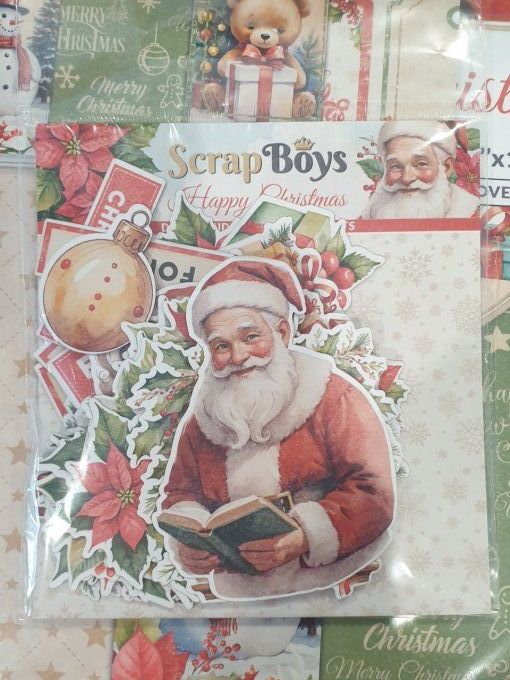Lot N°19 - Happy christmas (scrapboys)